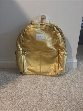 STATE Shimmery Gold Everyday Backpack